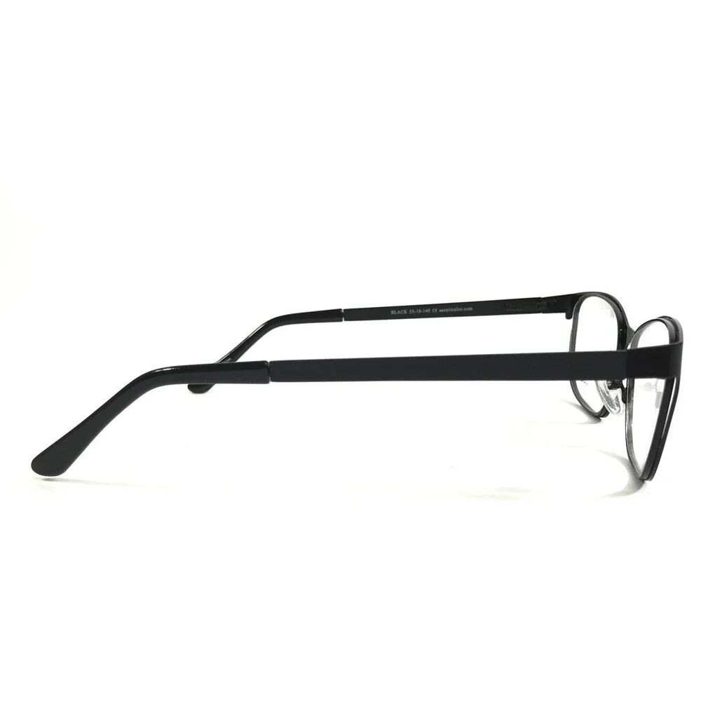 New Globe Eyeglasses Frames L5167-P BLACK Matte Cat Eye Full Rim 55-18-140